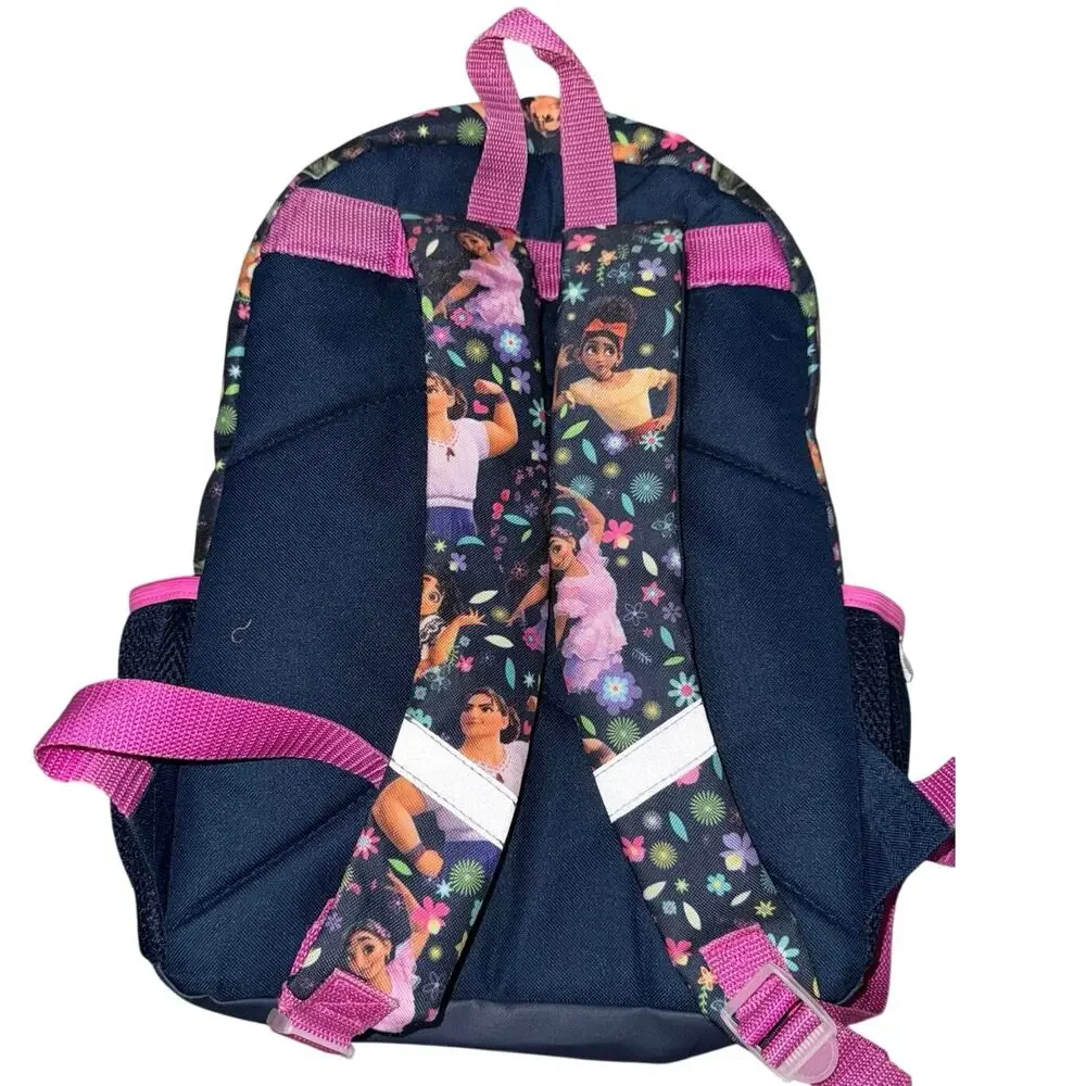 Disney Encanto Girl School Backpack Lunch box Book Bag Set Kid Gift Toy Madrigal